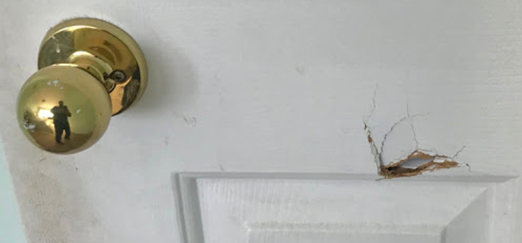 interior door hole repair La Puente